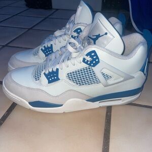 Jordan Sneakers White and Blue